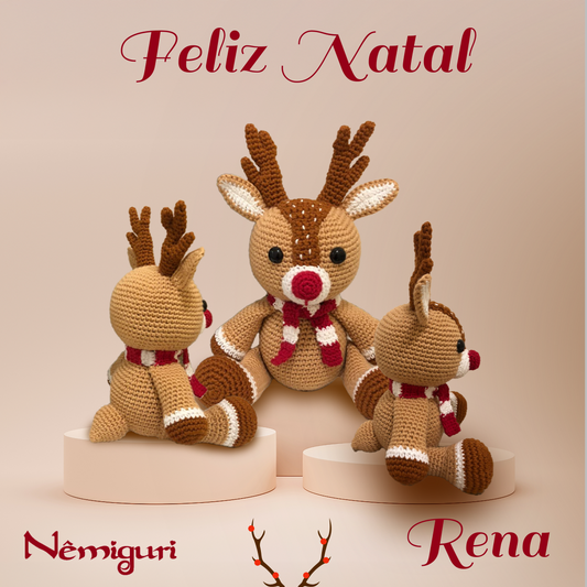 Rena de Natal 🦌🎄✨